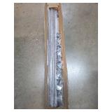 Sidasu 15 Pack Iron Balusters Square Hollow Stair Spindles 1/2\" Metal Balusters with Iron Baluster Swivel Shoes for Staircase - Retail: $100