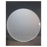 1 Pieces 1/4" Round Plexiglass Sheet, 18 Inch Diameter Clear Acrylic Circle, Round Cake Disk Acrylic Sheet, Plexiglass Table Top, Acrylic Backdrop - Retail: $38