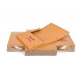 Kayritonz Vinyl Record Mailers, 12.8\"L x 12.8\"W x 1\"D Kraft Corrugated Cardboard LP Shipping Boxes for Mailing Packaging Moving Storage, with Fragile Stickers, Brown, 14 Pack - Retail: $35