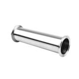 Beduan Sanitary Tri Clamp Tube, 24" Length Spool Tube Stainless Steel Seamless Round Tubing with 2 inch Tri Clamp 64mm Ferrule Flange - Retail: $38