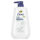 Dove Deep Moisture Liquid Body Wash with Pump Nourishing for Dry Skin 30.6 oz
