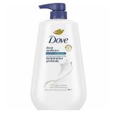 Dove Deep Moisture Liquid Body Wash with Pump Nourishing for Dry Skin 30.6 oz