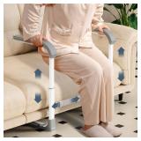 Couch Stand Assist Aid for Elderly, Height and Width Adjustable Chair Sofa Lift Assis Devices for Seniors Sit to Stand, Aid Rail Assistance Handle, 450 lbs Capacity (White), Retail $99
