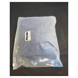 Halcurt Women Short Sleeve Rash Guard Set Swim Shirt Shorts Swimsuits with Sleeves Navy Floral L - Retail: $30