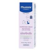 Mustela-Baby Diaper Rash Cream 123 - Skin Protectant with Zinc Oxide - Fragrance Free & Paraben Free - with 98% Natural Ingredients - 3.8 Oz, White - Retail: $14
