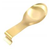 Gold Spoon Rest Stainless Steel Spoon Ladle Holder (STOCK PHOTO NOT EXACT)