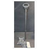 ALEVMOOM Walking Cane with seat,Lightweight Aluminum Triangular Construction Folding Cane, Portable Cane Seats for Women Men Seniors Capacity 440lb - Retail: $63