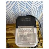 Countertop Ice Maker, 9 Ice Cubes in 6 Mins, 33 Lbs/24 Hrs, 2 Ice Cube Sizes, Self-Cleaning, Quiet Operation, Compact Design for Home/Office/Kitchen/Camping (Stainless Steel)