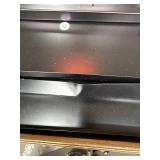 Retails for $100! Folding Metal Storage Cabinet with Lock,2 Doors and 2 Adjustable Shelves,Quick Assembly Foldable Steel Cabinet for Office Home Garage,Black