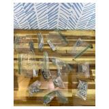 Retails for $105! Bathroom Storage Cabinet Living Room Decor And Accessories Bathroom Storage Cabinet with 3 Drawers Barn Doors Freestanding Kitchen Pantry Cabinet with Adjustable Shelves