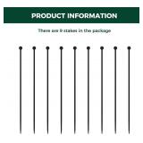 FXW Dog Playpen Replacement Stakes, Only Fit Rollick/Instant Dog Playpen, 9PCS, 40 inch