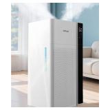 Retails for $160! Mifasol Humidifier Large Room Warm and Cool Mist, 5.3Gal/20L Humidifiers for Home 1500 sq ft, Double Nozzles Whole House Humidifier, Humidifiers for Bedroom Plants Office Commercial 