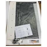 Vanity Mirror with Lights, 32 x 24 Tabletop Hollyhood Makeup Mirror, Hollywood Lighted Mirror with 18 Dimmable LED Bulbs,3 Colors Modes,Touch Control,Metal Frame,