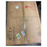 Vanity Mirror with Lights, 32 x 24 Tabletop Hollyhood Makeup Mirror, Hollywood Lighted Mirror with 18 Dimmable LED Bulbs,3 Colors Modes,Touch Control,Metal Frame,