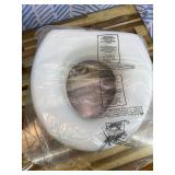 AquaSense Portable Raised Toilet Seat, White, 4"