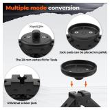 3-Ton Scissor Jack Kit for BMW & MINI with Rubber Jack Pads, Car Spare Tire Repair Tool Kit for BMW with Scissor Jack, Tire Changing Tools for BMW with Telescoping Lug Wrench (17/19/21/23mm)