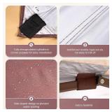 12x12 Canopy Replacement Top Cover Only Fit for Suntime Outdoor Pop Up Gazebo Frame,Air Vent,Waterproof Silver Coating (Top Only)