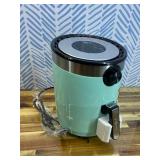 Dash AirCrisp Pro Digital Air Fryer - Adjustable Temperature Control - Auto Shut-Off Feature & Multiple Presets - Removable Crisper Basket - 3 Quarts - Aqua