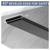 Hidden Island Countertop Support Bracket, 2 Pack Heavy Duty Iron Kitchen Island Support Floating Bracket with Screws for Granite/Wood/Concrete/Quartz Countertops, 36 Inch