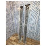 Hidden Island Countertop Support Bracket, 2 Pack Heavy Duty Iron Kitchen Island Support Floating Bracket with Screws for Granite/Wood/Concrete/Quartz Countertops, 36 Inch