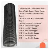 Notonmek Bagger Flex Hose 764-05082 Compatible with Cub Cadet MTD RZT Riding Mower 34" 36" 42" 46" 50" 54" Replace for Double/Triple Rear Fast Bagger Kit 76405082