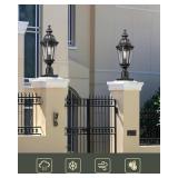 HWH Outdoor Post Lights Lamp Post Light Fixture, 22