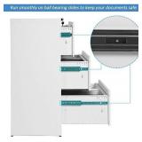 Tamliy 3-Drawer Mobile Vertical Filling Cabinet