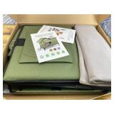 GOLOPET Large Heated Cat House for Outside 21x17x17 in with Time Temperature Intelligent Controller,Inner Insulation Layer and 100% Waterproof,Built in MET and UL Dual Certified Heater