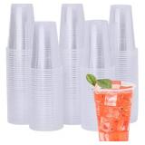 YEEHAW 9 oz Plastic Cups, 2000 Pack - Clear Disposable Drinking Water Cups for Cold Beverages, Ideal for Party