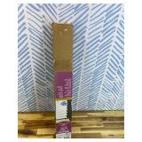 LOTUS & WINDOWARE Cordless Mini Blind, 1" Vinyl Slats, 22" Wide x 48" Long - White, Window Blinds for Home and Office, Interior Door Blinds - Light Filtering