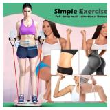 Waist Twister Machine, Adjustable Exercise Twist Board for Women Men, Noiseless Ab Twister for Home Gym Equipment, 330 lbs Capacity with Timer, Reps, Calories with Digital Display