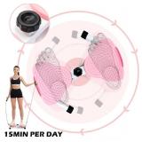 Waist Twister Machine, Adjustable Exercise Twist Board for Women Men, Noiseless Ab Twister for Home Gym Equipment, 330 lbs Capacity with Timer, Reps, Calories with Digital Display