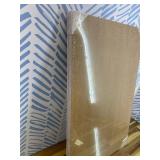 Wire Shelf Cover,KHASIM Wire Rack Covers for Pantry,PVC Wood-Look Faux Wood Shelf Liners,24x12 Inch,0.24 inch Thick for Home and Kitchen Organization