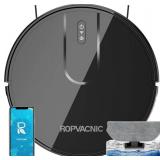 Retails for $110! ROPVACNIC Robot Vacuum Cleaner Robot Vacuum and Mop Combo with 4000Pa Suction, Personalized Cleaning Adjustments, Self-Charging Robotic Vacuum Cleaner, Advanced Obstacle Avoidance