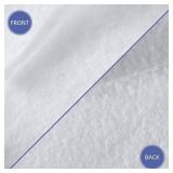 Tatuo 59 Inch Quilt Batting Polyester Batting for Upholstery Bonded Quilting Craft and Wearable Arts(1.5m x 4 Yards x 0.1 Inch)