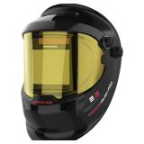 YESWELDER Auto Darkening Welding Helmet with SIDE VIEW, 180 Panoramic View, 1/1/1/1 True Color Solar Powered Welder Hood, Wide Shade 3/5-9/9-13 Welder Mask for TIG MIG ARC CUT and GRIND, LYG-Q800D