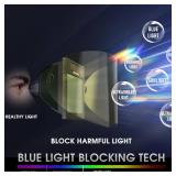 YESWELDER Auto Darkening Welding Helmet with SIDE VIEW, 180 Panoramic View, 1/1/1/1 True Color Solar Powered Welder Hood, Wide Shade 3/5-9/9-13 Welder Mask for TIG MIG ARC CUT and GRIND, LYG-Q800D