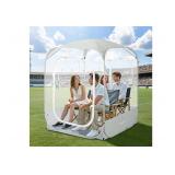 Raynesys Sports Pods, Instant Pop Up Bubble Tent Fits 3-4 Persons, No Condensation, Spacious Interior, Ultra Visibility for Outside Sports Events, Fishing, Ultra Visibility, All Weather Protection