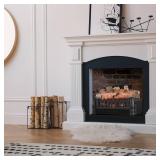 Retails for $110! duraflame 20.5-inch Electric Log Set Heater with Remote Control