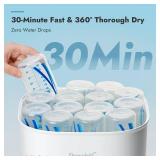 Retails for $120! Papablic Bottle Sterilizer and Dryer Pro Max, 13 Bottles Extra-Large Capacity for Big Family, Electric Steam Bottle Sanitizer for Baby Bottles, Parts & Other Newborn Essentials