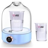 Retails for $117! LET S Resin Upgraded Resin Bubble Remover, Eliminate 99% Bubble in 5-9 Minutes, 99Kpa with Digital Display Bigger Capacity, Auto Vent, Timer for Epoxy Resin Casting, Resin Art Crafts