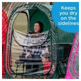 Retails for $120! WeatherPod The Original Shark Tank MyPod 1-2 Person Pop-Up Pod - Stay Warm, Dry, and Out of The Sun - Weather Pod for Sports, Rain, or Wind