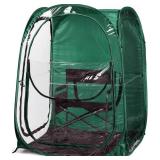 Retails for $120! WeatherPod The Original Shark Tank MyPod 1-2 Person Pop-Up Pod - Stay Warm, Dry, and Out of The Sun - Weather Pod for Sports, Rain, or Wind