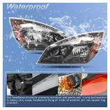 Retails for $166! Right Halogen Headlights Fit for Freightliner Cascadia 2018-2024,Replacement Headlamp DOT and SAE Approved