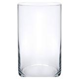 Royal Imports Flower Glass Vase Decorative Centerpiece for Home or Wedding - Cylinder Shape, 6" Tall, 3.5" Opening, Clear