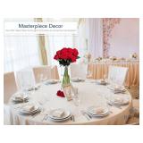 Royal Imports Flower Glass Vase Decorative Centerpiece for Home or Wedding - Cylinder Shape, 6" Tall, 3.5" Opening, Clear