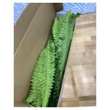 35 Ferns Artificial Bush Plants Large, 2 Artificial Boston Ferns with 39 Fronds for Outdoors Home Decor