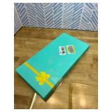 UBOTIE Colorful Computer Wireless Keyboards Mouse Combos, Typewriter Flexible Keys Office Full-Sized Keyboard, 2.4GHz Dropout-Free Connection and Optical Mouse (Green-Colorful)