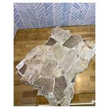 Retails for $104! CONCORD WALLCOVERINGS Retro-Art 3D Faux Stone Wall Panels, Pack of 10, Grey Beige Brown Wild Boulder, Lightweight PVC Sheets 17.5" x 23.75" (44.5cm x 60.3cm), Rock Tiles - Covers 28.