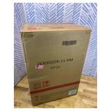 26 Quart Electric Roaster Oven with Visible & Self-Basting Lid, Large Turkey Roaster with Defrost Warm Function, Adjustable Temperature, Removable Pan Rack, Stainless Steel, Blue